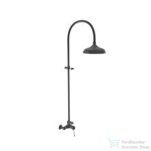   Bugnatese OXFORD Esőztető rendszer fejzuhannyal matt fekete színben 6349NE