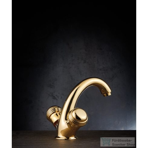 Bugnatese AXO mosdó csaptelep automata leeresztővel,arany 634DO