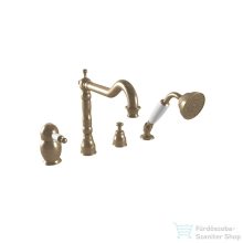   Bugnatese OXFORD Peremre szerelt, 4 üléses kádcsaptelep, bronz színben 6355BR