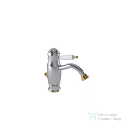   Bugnatese OXFORD termosztátos mosdó csaptelep automata leeresztővel,króm/arany 6362CRDO