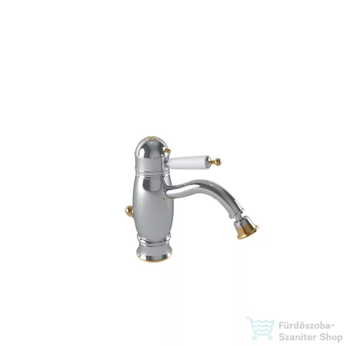 Bugnatese OXFORD termosztátos bidet csaptelep automata leeresztővel,króm/arany 6363CRDO