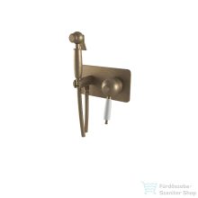   Bugnatese OXFORD falsík alatti bidet csaptelep zuhanyszettel,belső egységgel,matt bronz 6366BO