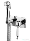 Bugnatese OXFORD Fal alatti bidet csaptelep zuhanyszettel króm színben 6366