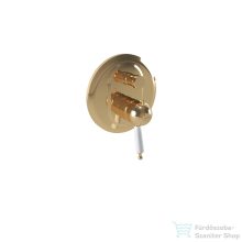   Bugnatese Oxford termosztátos falsík alatti kád/zuhany csaptelep belső egységgel,sárgaréz 6378ON