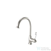   Bugnatese Oxford álló mosogató csaptelep,szálcsiszolt nikkel 6381NS