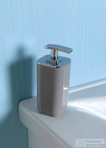 AQUALINE SEVENTY szappanadagoló, termoplast/szürke (638208)