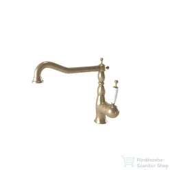   Bugnatese Oxford álló mosogató csaptelep leeresztő nélkül,bronz 6382BR