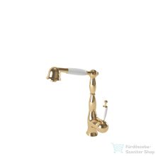   Bugnatese Oxford kihúzható fejes mosogató csaptelep,sárgaréz 6388ON