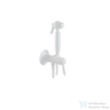   Bugnatese OXFORD falsík alatti bidet csaptelep zuhanyszettel,belső egységgel,matt fehér 6393BI