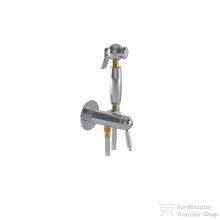   Bugnatese OXFORD falsík alatti bidet csaptelep zuhanyszettel,belső egységgel,króm/arany 6393CRDO