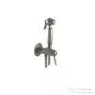 Bugnatese OXFORD falsík alatti bidet csaptelep zuhanyszettel,belső egységgel,szálcsiszolt nikkel 6393NS