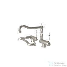   Bugnatese OXFORD lehajtható mosogató csaptelep,szálcsiszolt nikkel 6396NS