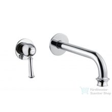   Bugnatese Denver Fal alatti mosdócsaptelep 19 cm kifolyóval króm színben, leeresztő nélkül, , leeresztő nélkül,  6445CR