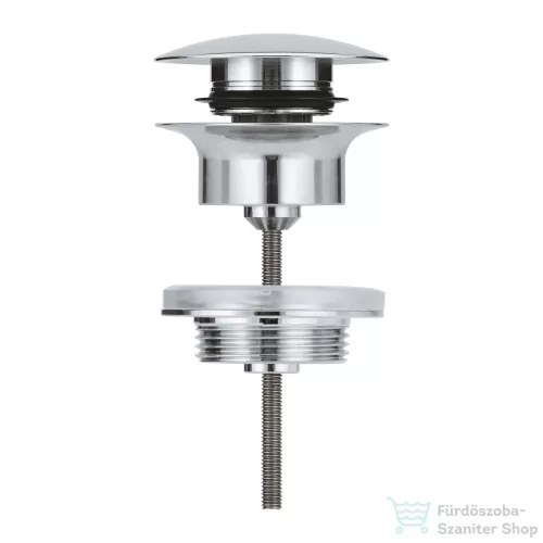Grohe leeresztő szett push-open (túlfolyós mosdókagylóhoz), króm 65807000