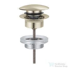   Grohe leeresztő szett push-open (túlfolyós mosdókagylóhoz),brushed nickel 65807EN0