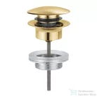 Grohe leeresztő szett push-open (túlfolyós mosdókagylóhoz),szálcsiszolt cool sunrise 65807GN0