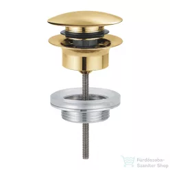   Grohe leeresztő szett push-open (túlfolyós mosdókagylóhoz),szálcsiszolt cool sunrise 65807GN0