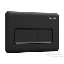   Hansgrohe iFRAME ORIGINAL Q dual nyomólap, matt fekete 66001670