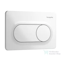   Hansgrohe iFRAME ORIGINAL S dual nyomólap, fényes fehér 66002450