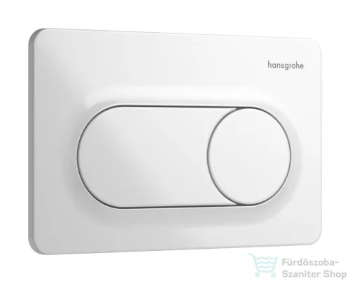 Hansgrohe iFRAME ORIGINAL S dual nyomólap, fényes fehér 66002450