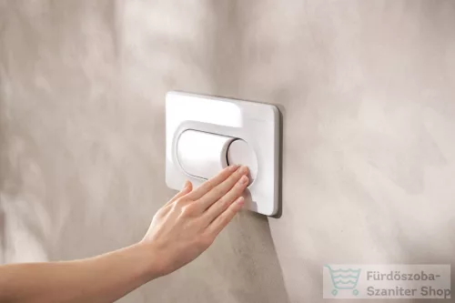 Hansgrohe iFRAME ORIGINAL S dual nyomólap, fényes fehér 66002450