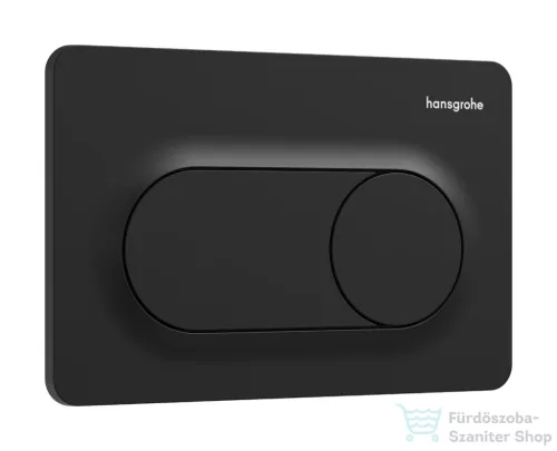 Hansgrohe iFRAME ORIGINAL S dual nyomólap, matt fekete 66002670