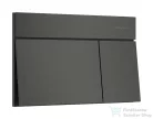 Hansgrohe iFRAME ELEMENT E dual nyomólap, szálcsiszolt fekete króm 66003340