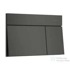   Hansgrohe iFRAME ELEMENT E dual nyomólap, szálcsiszolt fekete króm 66003340