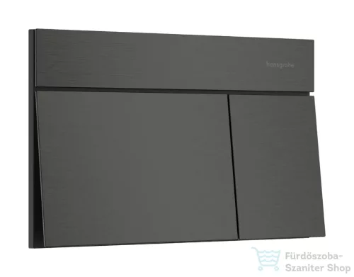 Hansgrohe iFRAME ELEMENT E dual nyomólap, szálcsiszolt fekete króm 66003340