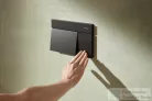 Hansgrohe iFRAME ELEMENT E dual nyomólap, szálcsiszolt fekete króm 66003340