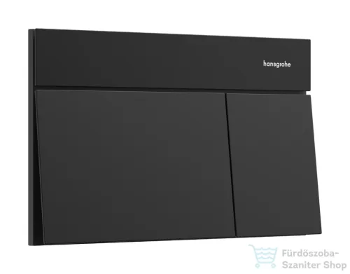 Hansgrohe iFRAME ELEMENT E dual nyomólap, matt fekete 66003670