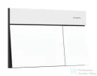 Hansgrohe iFRAME ELEMENT E dual nyomólap, matt fehér 66003700