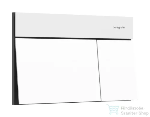 Hansgrohe iFRAME ELEMENT E dual nyomólap, matt fehér 66003700