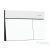 Hansgrohe iFRAME ELEMENT E dual nyomólap, matt fehér 66003700
