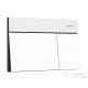Hansgrohe iFRAME ELEMENT E dual nyomólap, matt fehér 66003700
