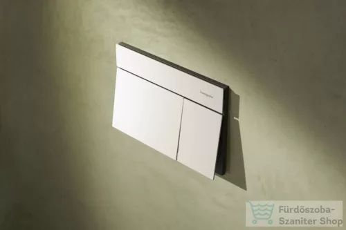 Hansgrohe iFRAME ELEMENT E dual nyomólap, matt fehér 66003700