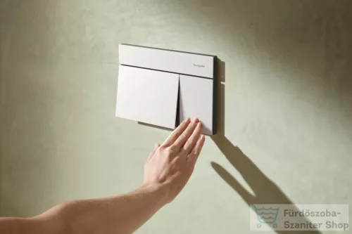 Hansgrohe iFRAME ELEMENT E dual nyomólap, matt fehér 66003700