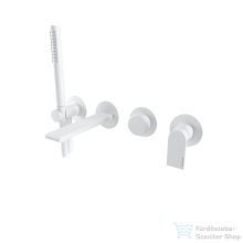   Bugnatese SIMPLE falsík alatti kád csaptelep kézizuhannyal,matt fehér 6601BI