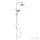 Kludi A-QA  Dual Shower System NA 15 falra szerelhető kivitel  6609105-00