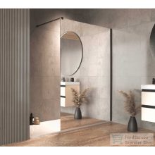   Kolpa San Calypso WO UNI 120 zuhanyfal, fekete profil, tükörüveg 661260