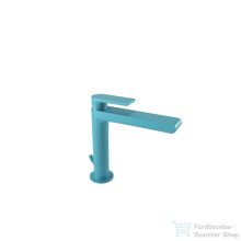   Bugnatese SIMPLE mosdó csaptelep automata leeresztővel,pasztell türkizkék 6613TP