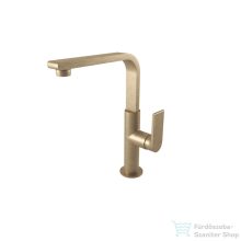   Bugnatese SIMPLE magasított mosdó csaptelep click-clack leeresztővel,matt bronz 6618SCBO