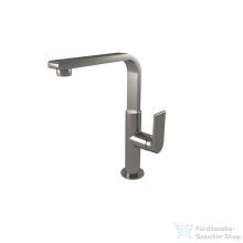   Bugnatese SIMPLE magasított mosdó csaptelep click-clack leeresztővel,szálcsiszolt nikkel 6618SCNS