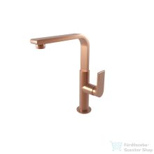   Bugnatese SIMPLE magasított mosdó csaptelep click-clack leeresztővel,PVD fényes rame 6618SCPR