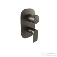   Bugnatese Simple Fal alatti 4 állású csaptelep grafit fekete színben 6632GF