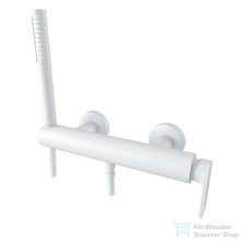   Bugnatese Simple zuhanycsaptelep zuhanyszettel,matt fehér 6635BI