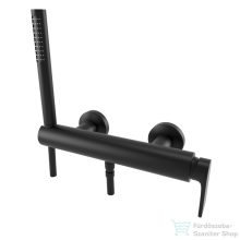   Bugnatese Simple zuhanycsaptelep zuhanyszettel,matt fekete 6635NE