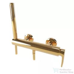   Bugnatese Simple zuhany csaptelep zuhanyszettel,PVD arany 6635PO