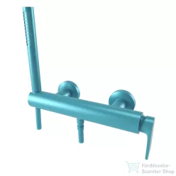   Bugnatese Simple zuhanycsaptelep zuhanyszettel,pasztell türkizkék 6635TP