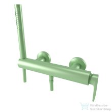   Bugnatese Simple zuhanycsaptelep zuhanyszettel,pasztell zöld 6635VP